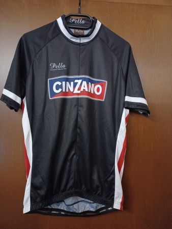 Neues Herren-Velotrikot Pella "Cinzano" Grösse XL