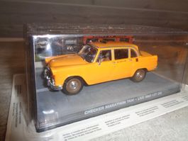 Altaya 1:43 Checker Marathon Taxi  Diorama James Bond 007