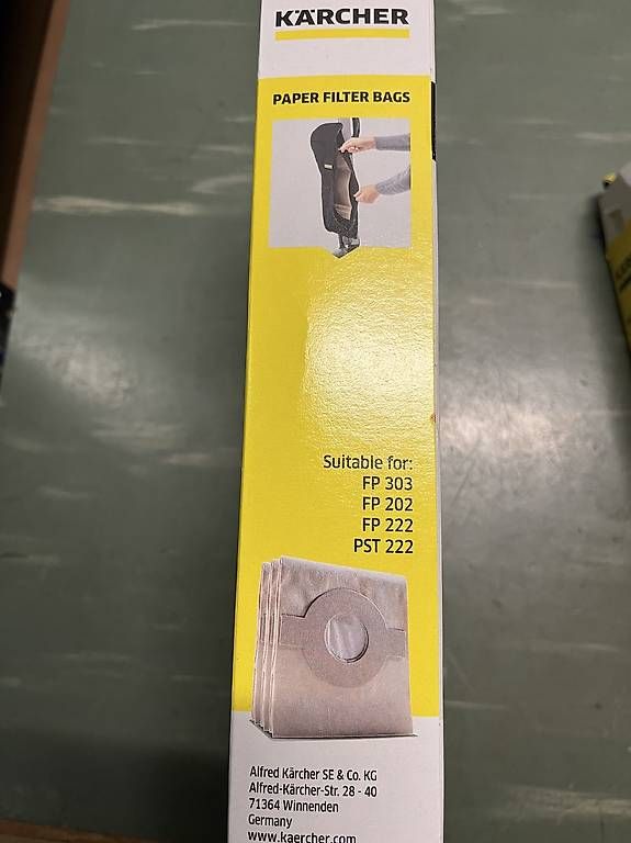 Tutte le macchine: Kärcher Papierfilter – Usato da Suhr venduto da Cark_ZehndAir 2