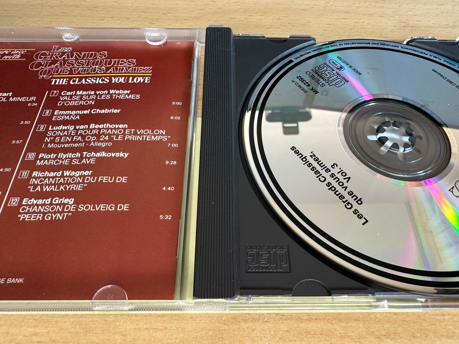 CD: Les grands classiques que vous aimez - Vol.3 – Usato da Rikon im Tösstal venduto da Alpenmutz 2
