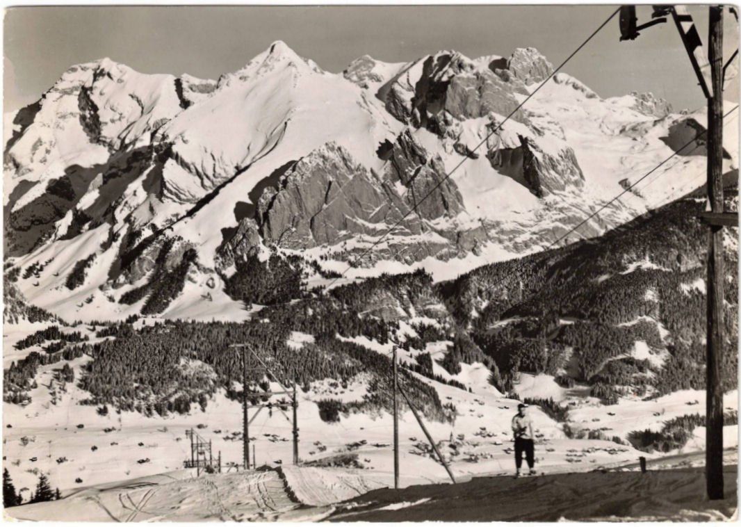 Cartoline postali: Wildhaus - Skilift Gamserruck – Usato da Binningen venduto da Mountainrider