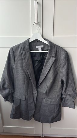 Grauer Damen Blazer, Grösse 42, Herbst/Winter Saison