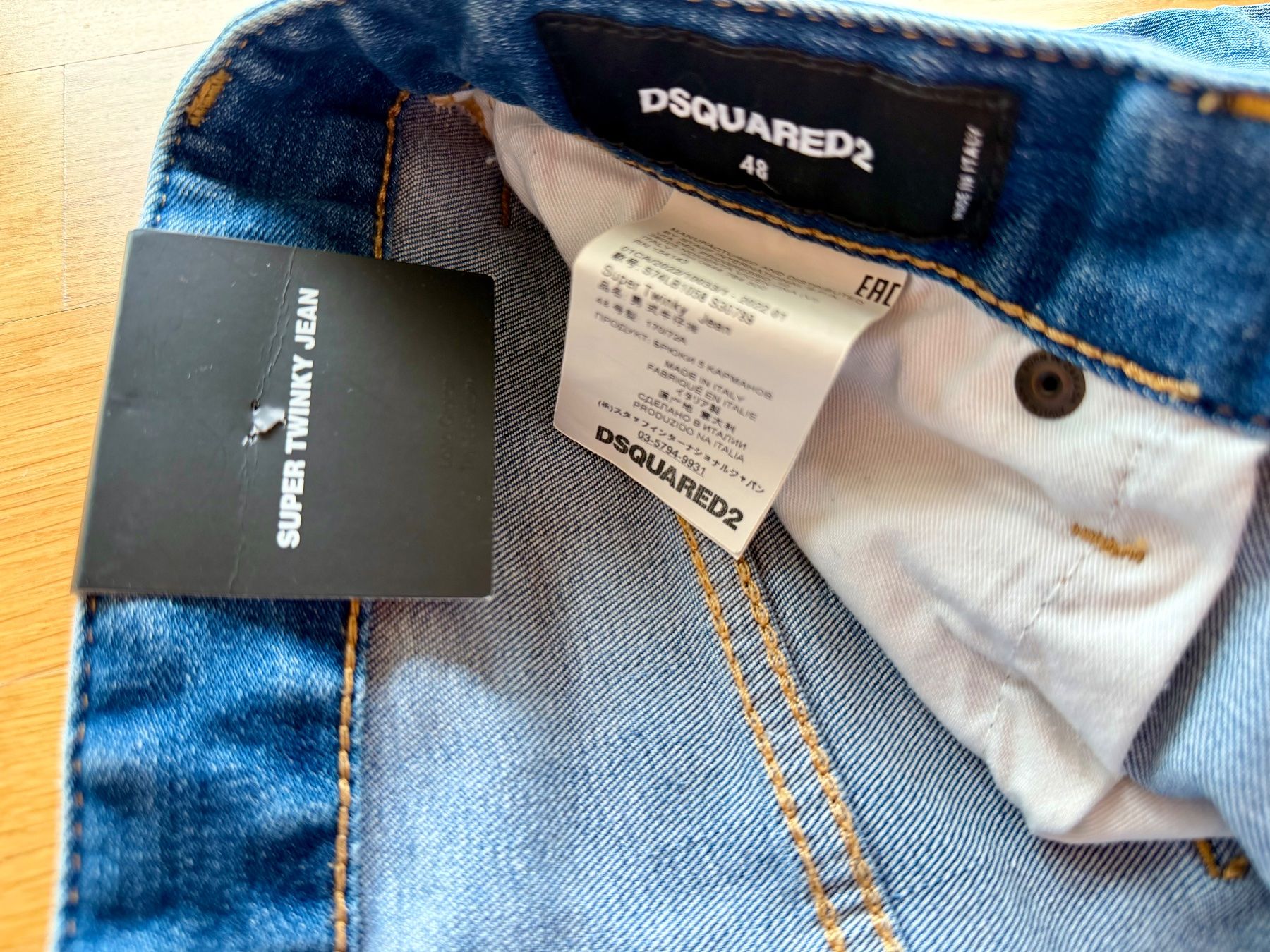 Dsquared2 Jeans: 100% originale DSQUARED2 Jeans Hose Grösse 48 – Nuovo e nell'imballaggio originale da Basel venduto da trend_shop_schweiz 3