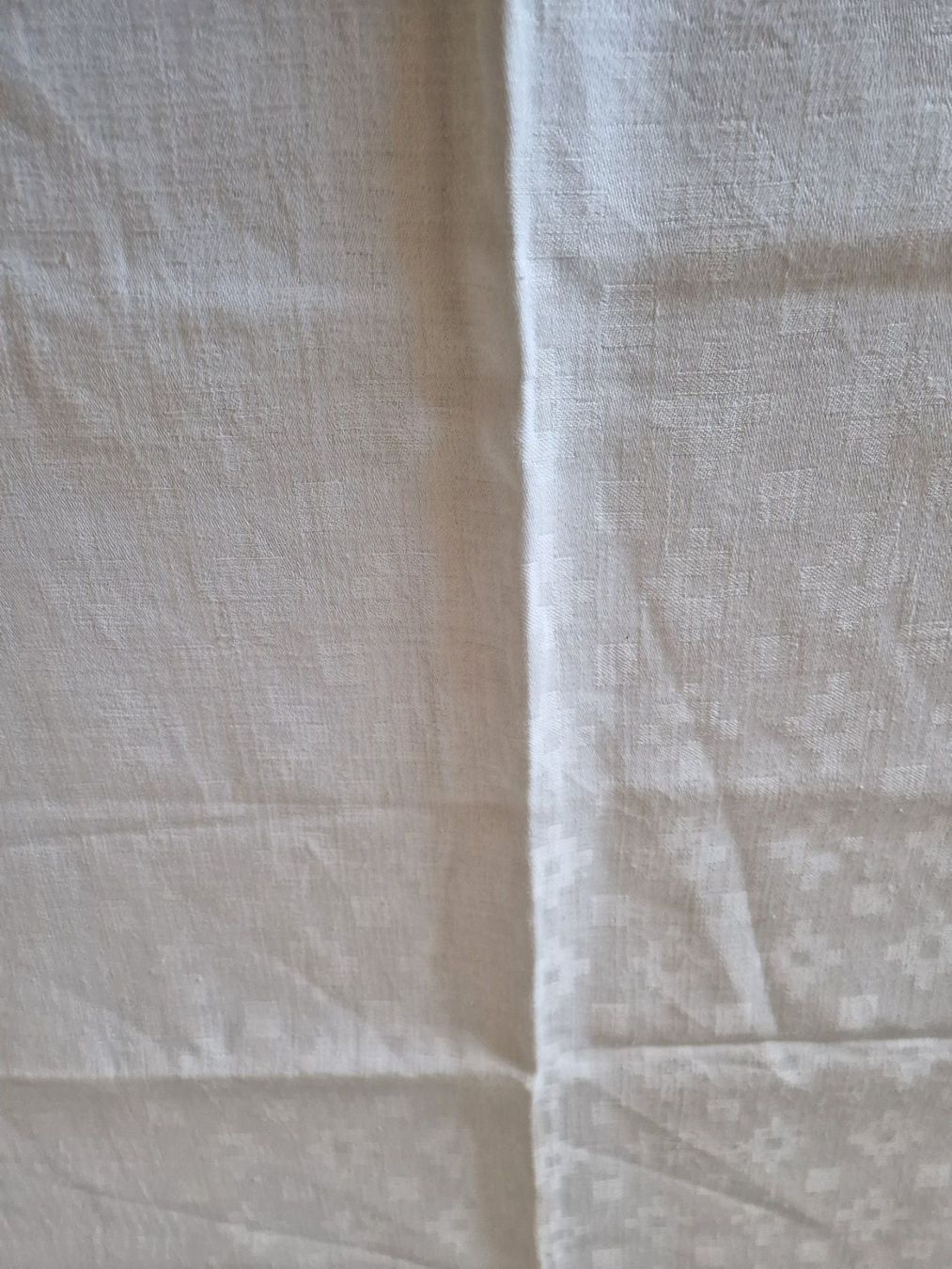 Altra biancheria da tavola: Leinendamast Tischdecke Monogramm FK – Usato da Bern venduto da Antikbatik 5