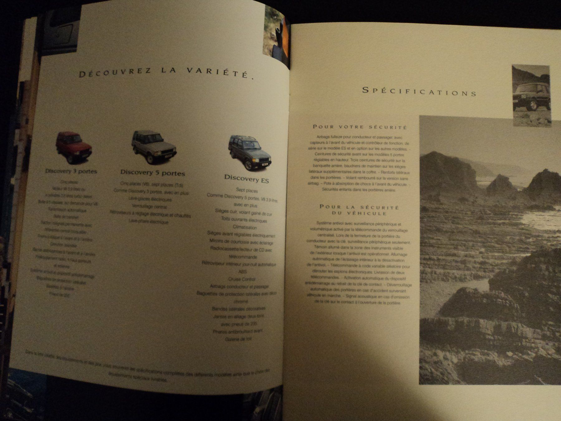 Land Rover Documenti: Prospekt Land Rover Discovery 1995 – Usato da Schwarzenburg venduto da modelCARama 4