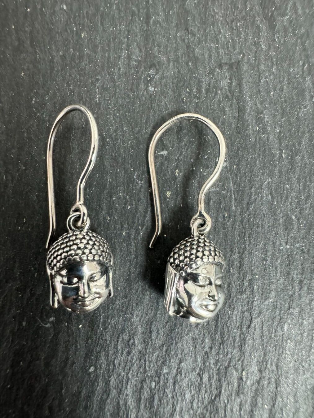 Orecchini pendenti & Orecchini a lobo: Schöne Buddha Ohrringe Silber 925 Ethno Boho Asien Touch – Nuovo (secondo la descrizione) da Basel venduto da ivoli 1