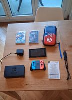 Console Nintendo Switch avec jeux et étui