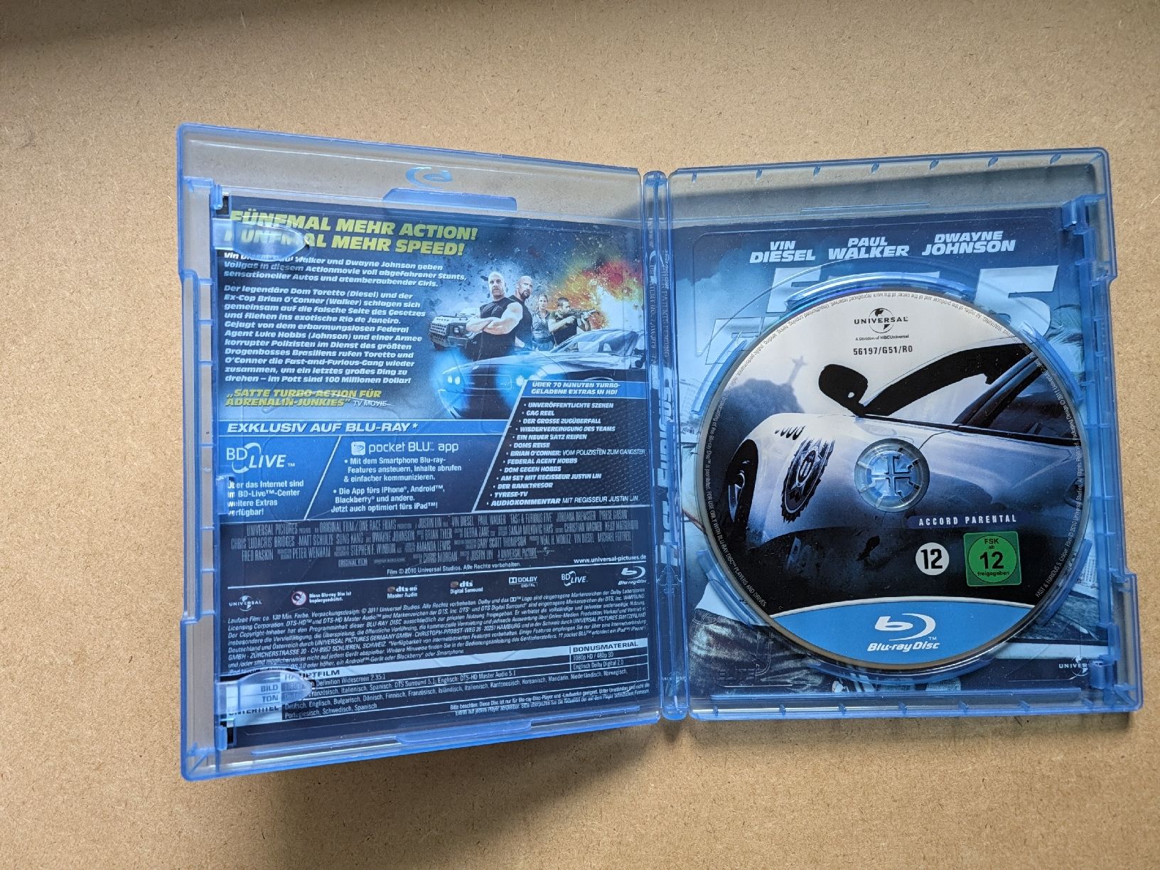 Tutti i DVDs: Blu-ray Fast and Furious 5  – Usato da Chur venduto da FreakofRarity 3