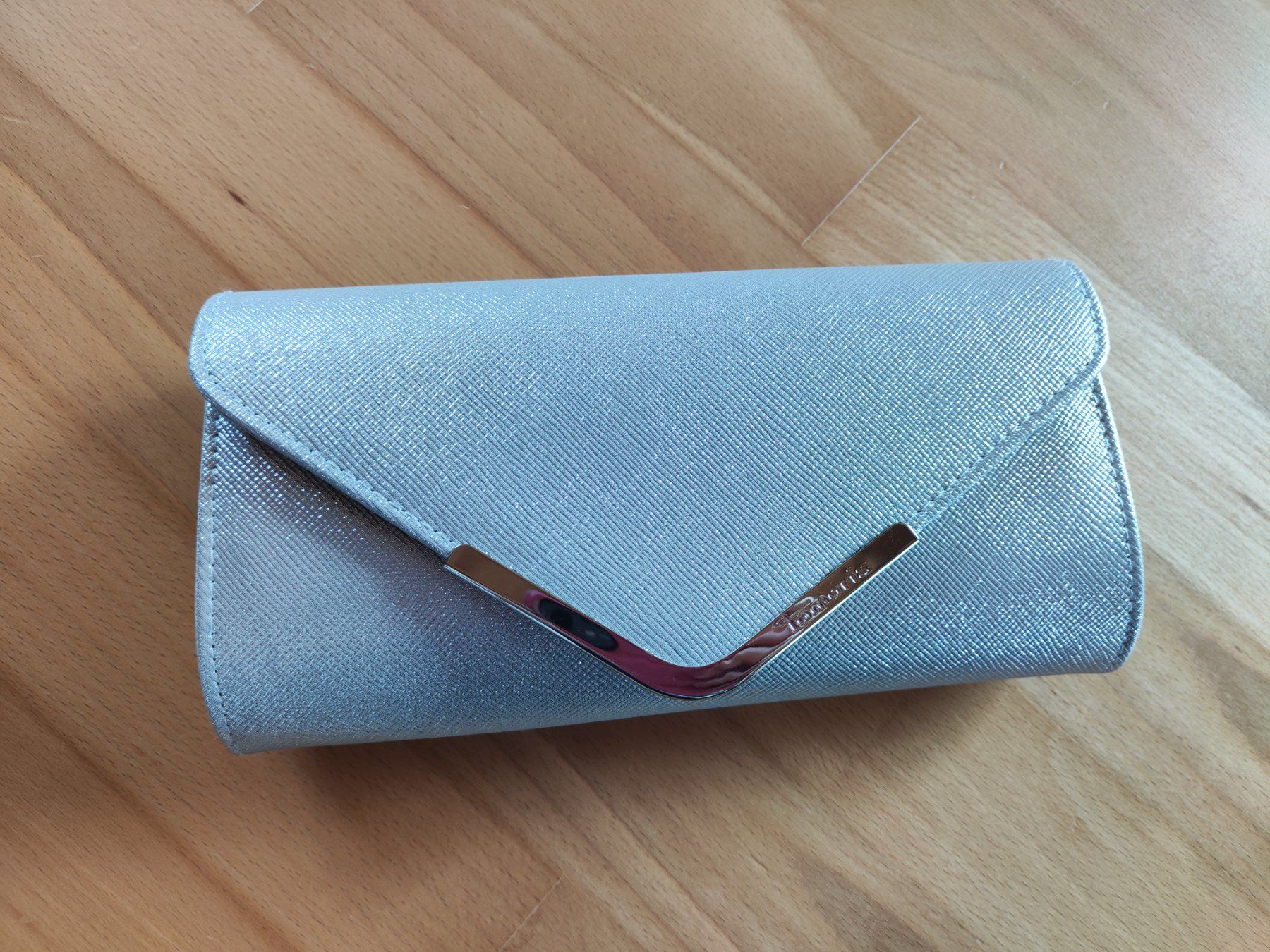 Tamaris Borse da donna: Clutch/Handtasche silber – Usato da Andelfingen venduto da fair_trade_with_me