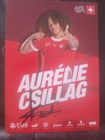Aureline Csillag - handsignierte SFV Karte - ⚽🏆