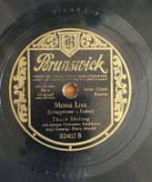 Thore Ehrling - Mona Lisa / Wilhelmina, Schellack 10"