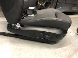 BMW 335xi E91 Beifahrersitz Leder schwarz