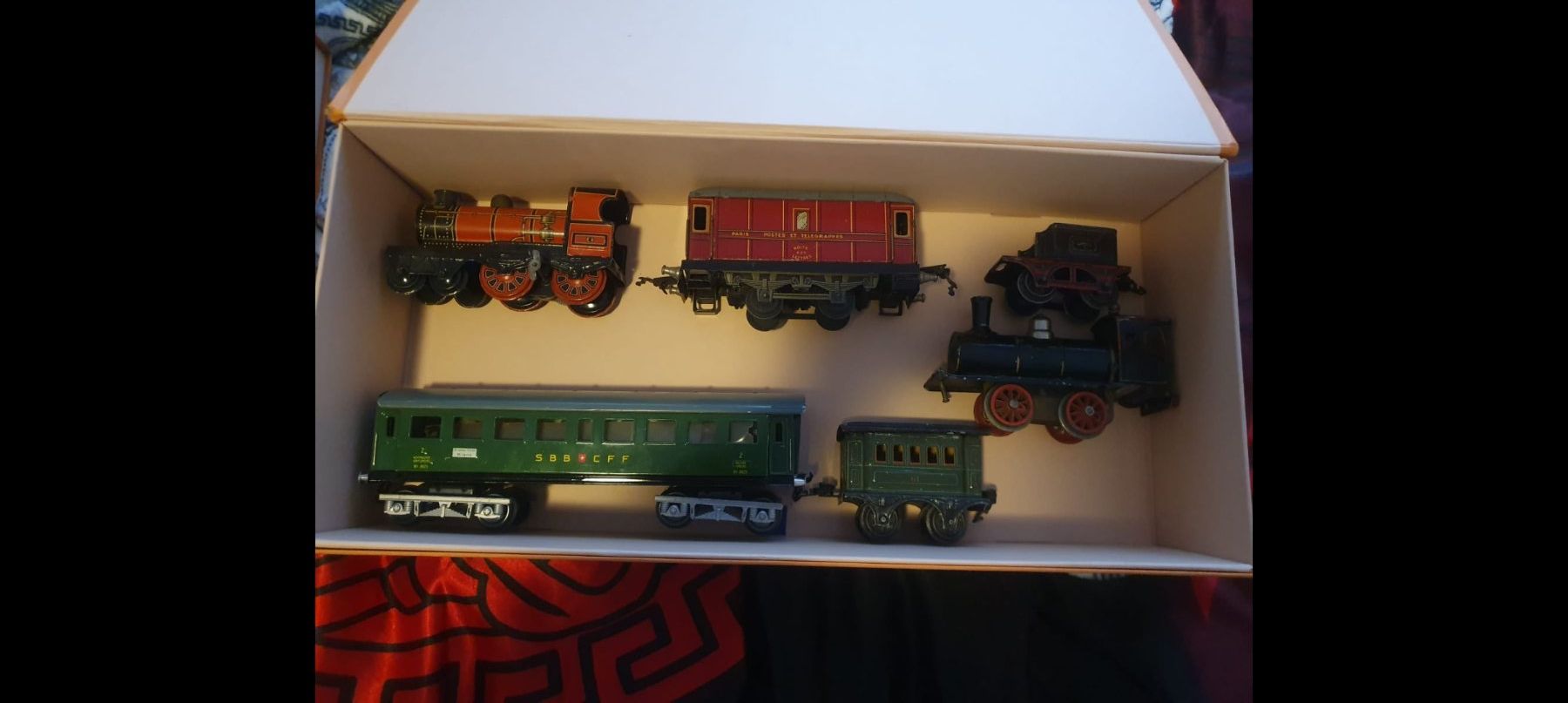 Modellini di ferrovie: Lot de locomotives et wagons – Usato da Le Grand-Saconnex venduto da Rgt87 1