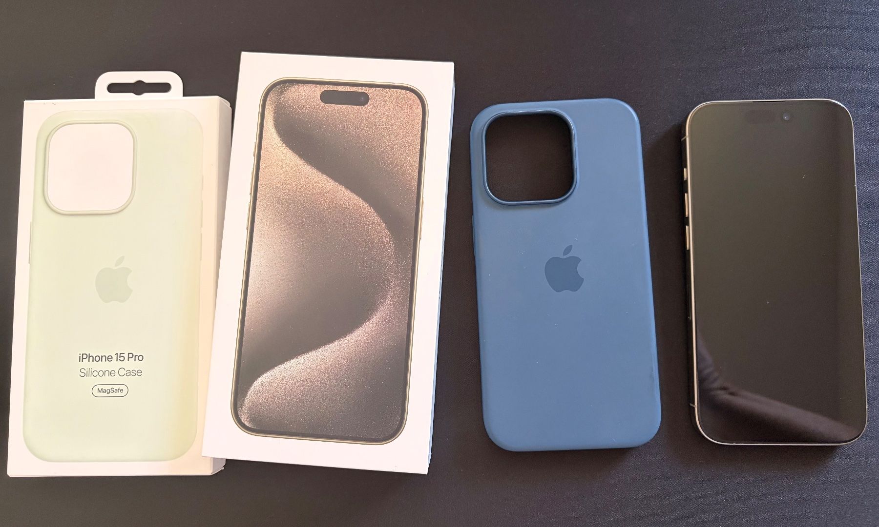 Apple Portables: iPhone 15 pro Natural Titanium 128GB – D'occasion à Aarau par Daisyy4 2