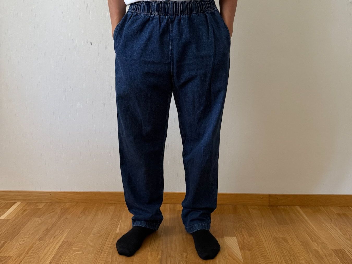 Muji Pantaloni: MUJI Denim Easy Pants - Gr. M – Usato da Zürich venduto da nt7 1