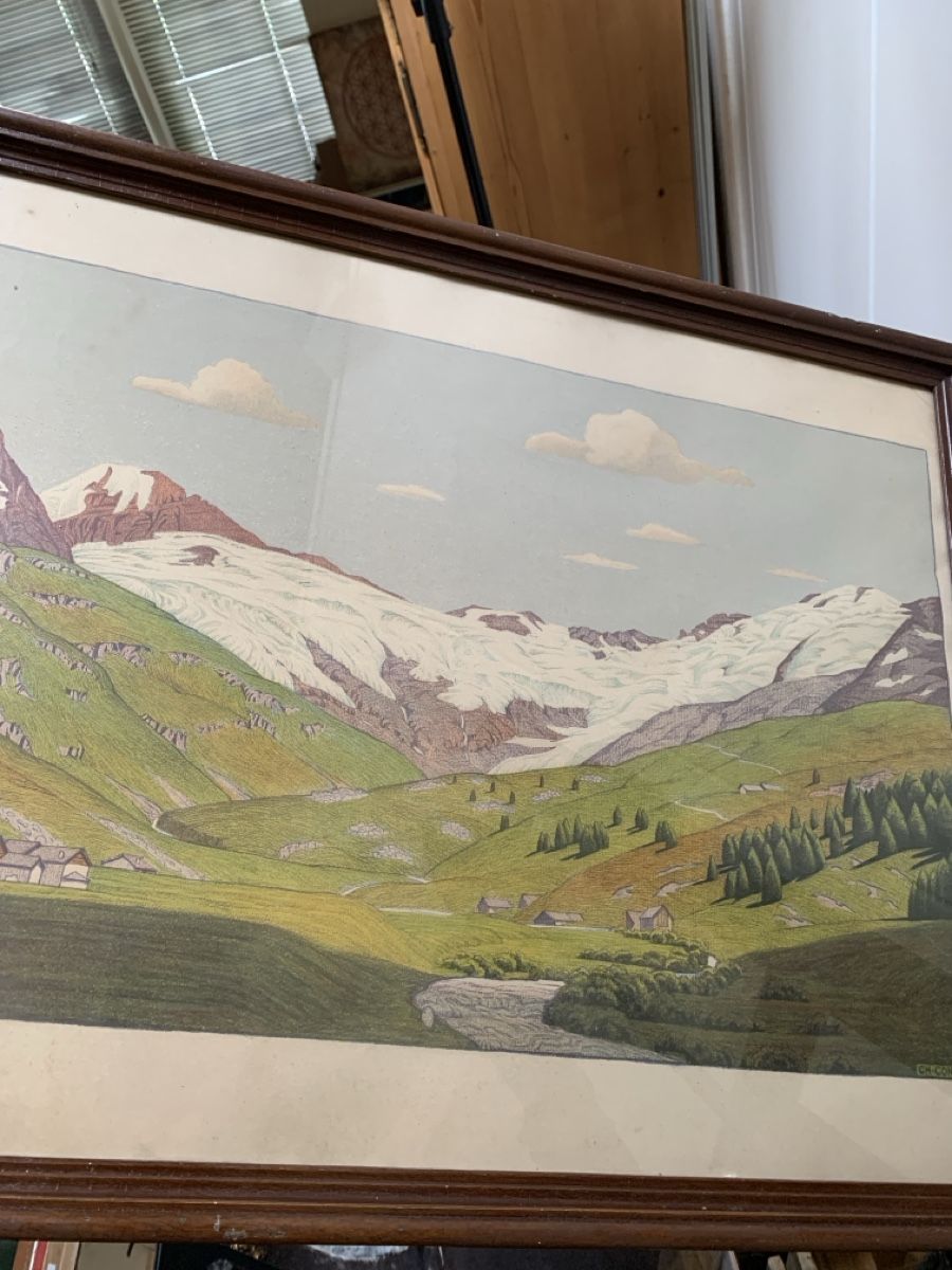 Grafica & Litografie: CONRADIN CHRISTIAN 1875-1917 Lithographie – Usato da Wolfhalden venduto da SecondAntique 1