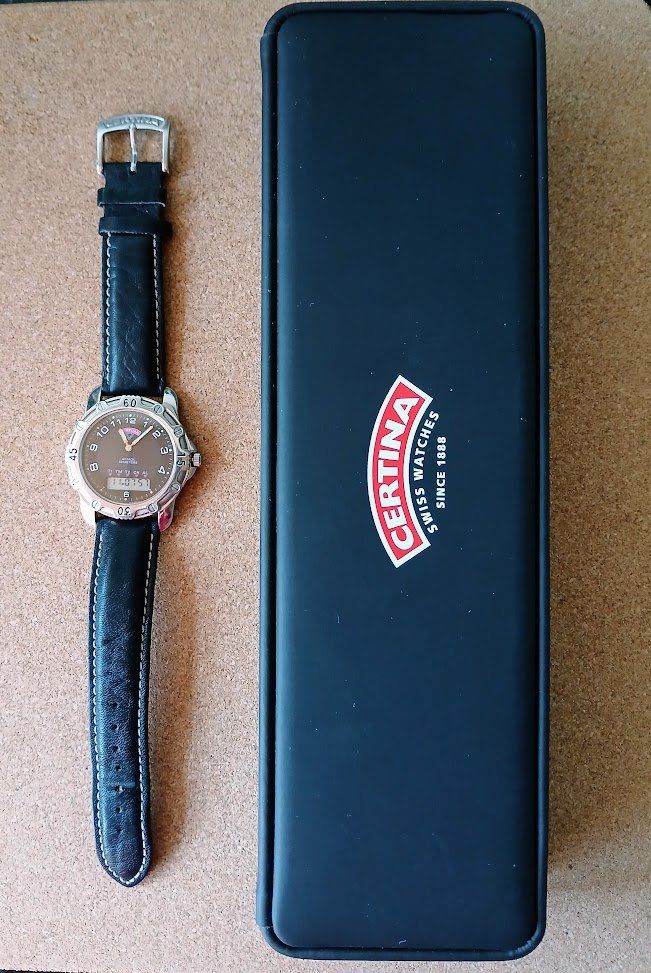 Certina Orologi: Certina Attack (Analog & Digital, schwarz) – Nuovo (secondo la descrizione) da Maur venduto da greif0 1