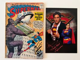 DEAN CAIN Superman Comic #138 1960 DC Original Autogramm COA