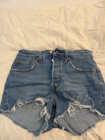 Levi's 501 Shorts blau Grösse W26
