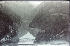 Le pont de Biaufond sur le Doubs