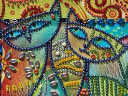 Crystal Art Leinwand "Katzen" (NEU)