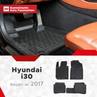 3D Hyundai i30 Fussmatten ab 2017