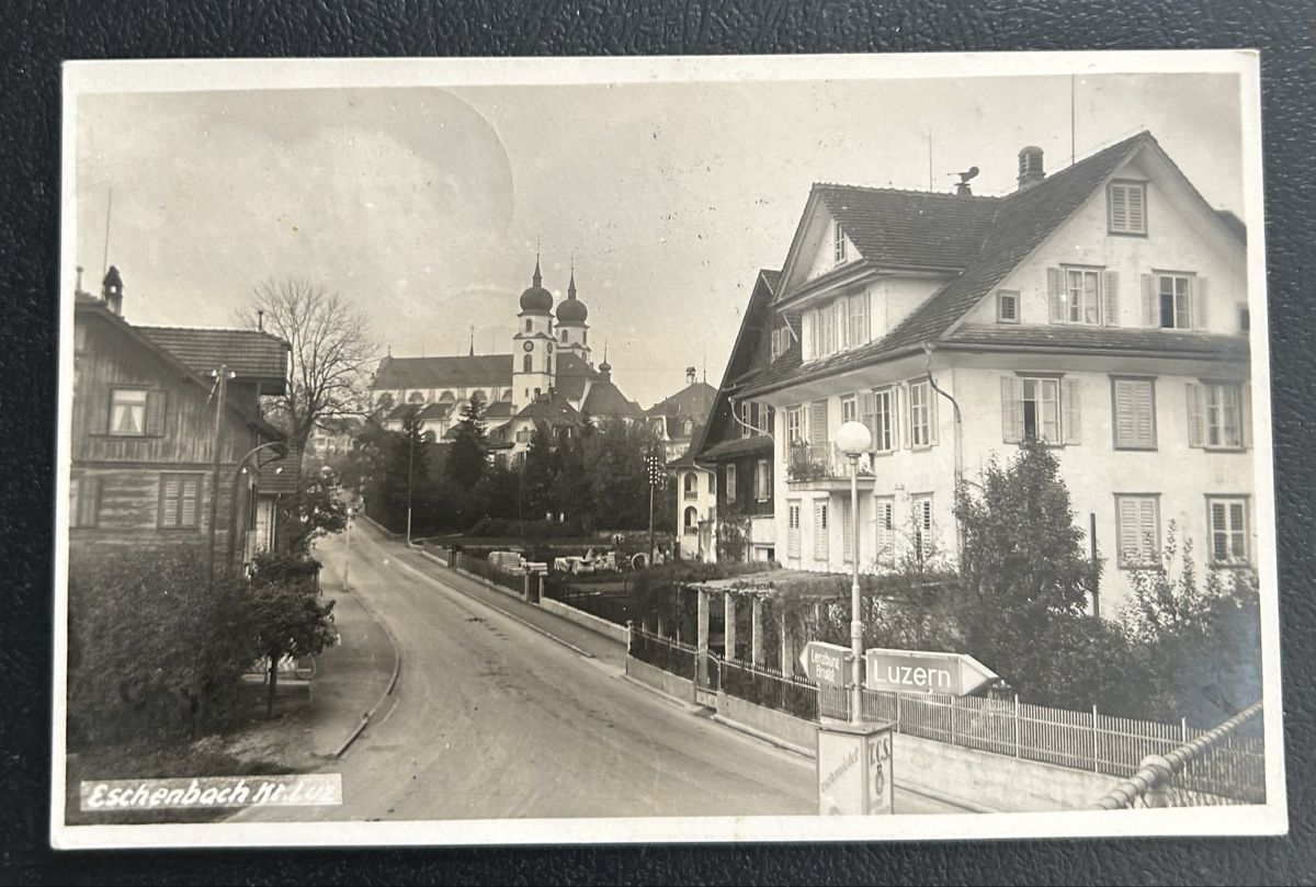 Ansichtskarten: Fotokarte Eschenbach  – Gebraucht aus Horw von Tellbub