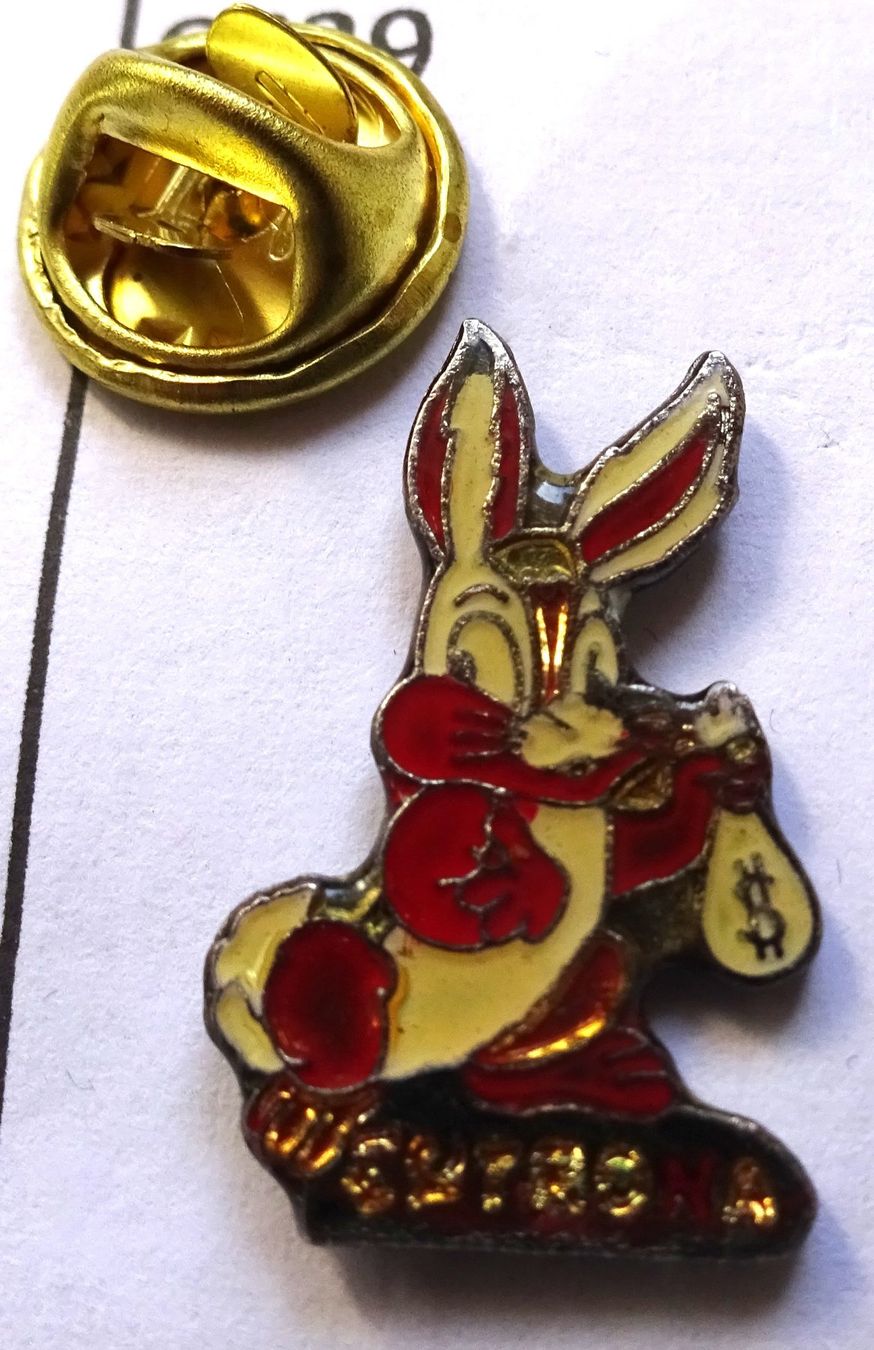 Placchette & Badge: Pin Comics Hase – Usato da Utzenstorf venduto da BUtter81