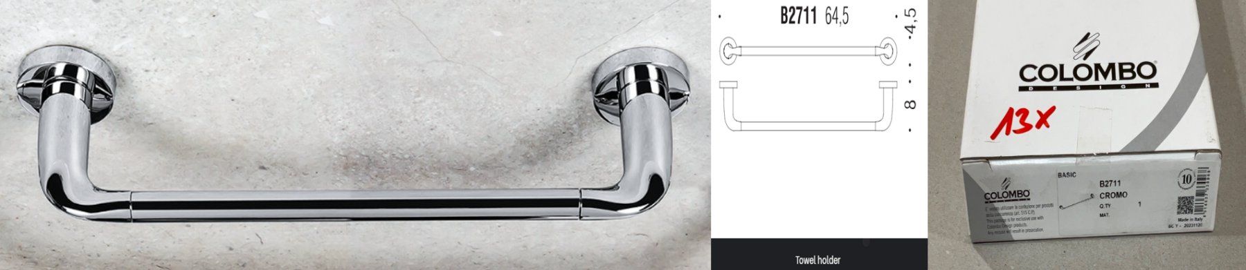 Portasapone: Posten (70Stk) Colombo Bad Accessoires – Nuovo (secondo la descrizione) da Derendingen venduto da Meisterstuecke 4