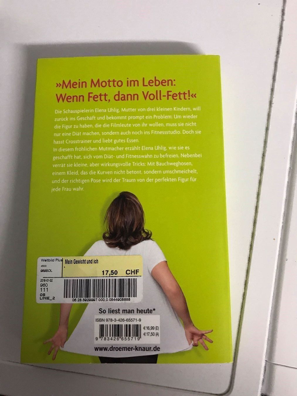 Libri: Mein Gewicht und Ich – Usato da Bettlach venduto da Kkalena 1