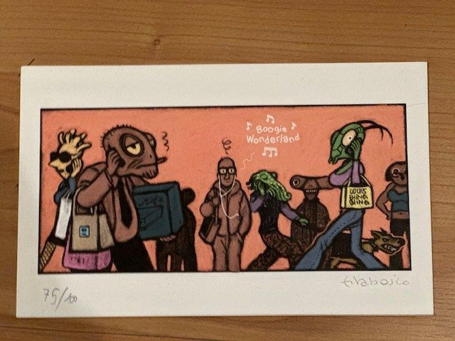 Comics: SERIGRAFIA FIRMATA LIMITATA 75 SU 100 – Neu und originalverpackt aus Davesco-Soragno von kappas