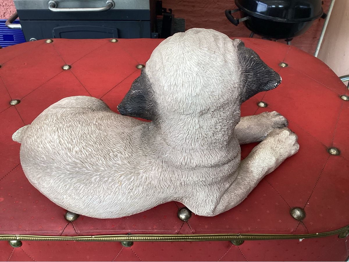 Tutte le decorazioni: Mops (Carlino) Gartenfigur – Usato da Minusio venduto da scotch111 1