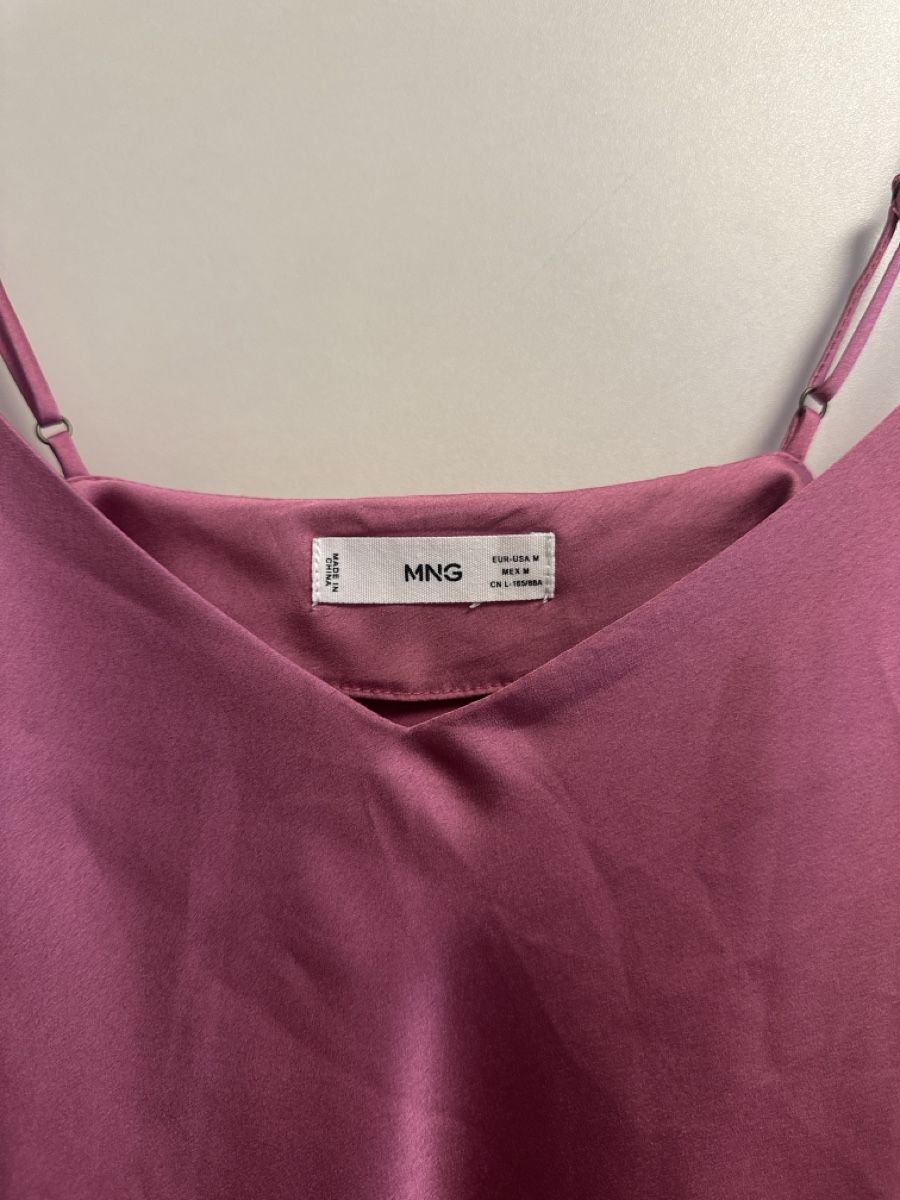 Mango Top: Top Mango rosa Grösse M Spaghettitrger – Usato da Zug venduto da a.marryl 1