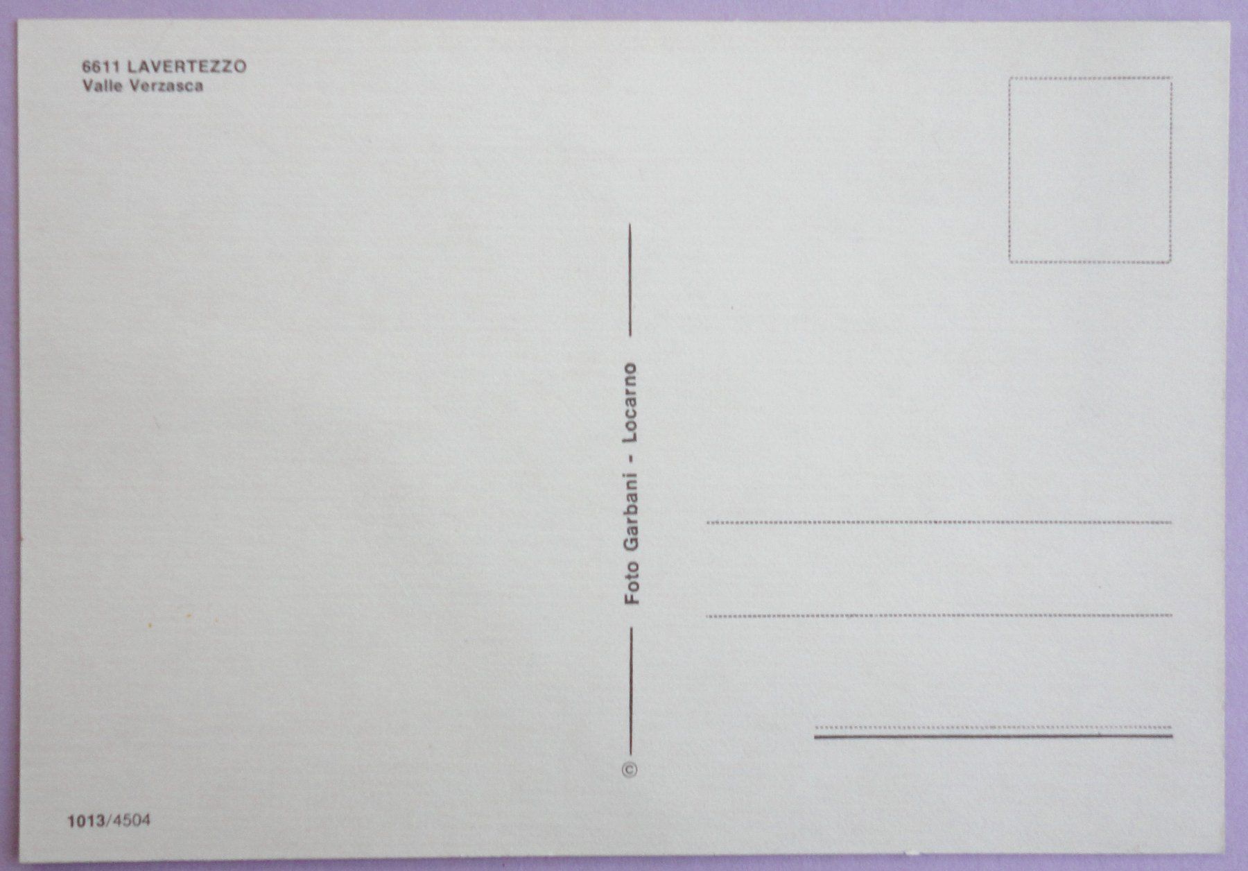 Cartoline postali: Lavertezzo - Valle Verzasca – Usato da Fétigny venduto da Billy2miny 1