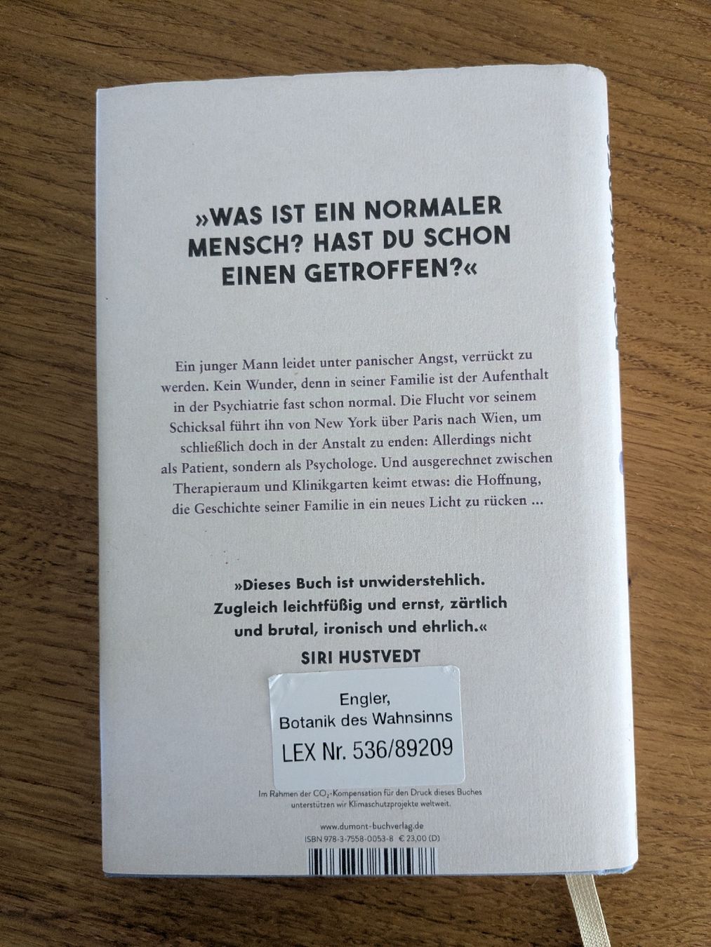 Libri: Leon Engler: Botanik des Wahnsinns – Usato da Wohlen AG venduto da merkur0300 2