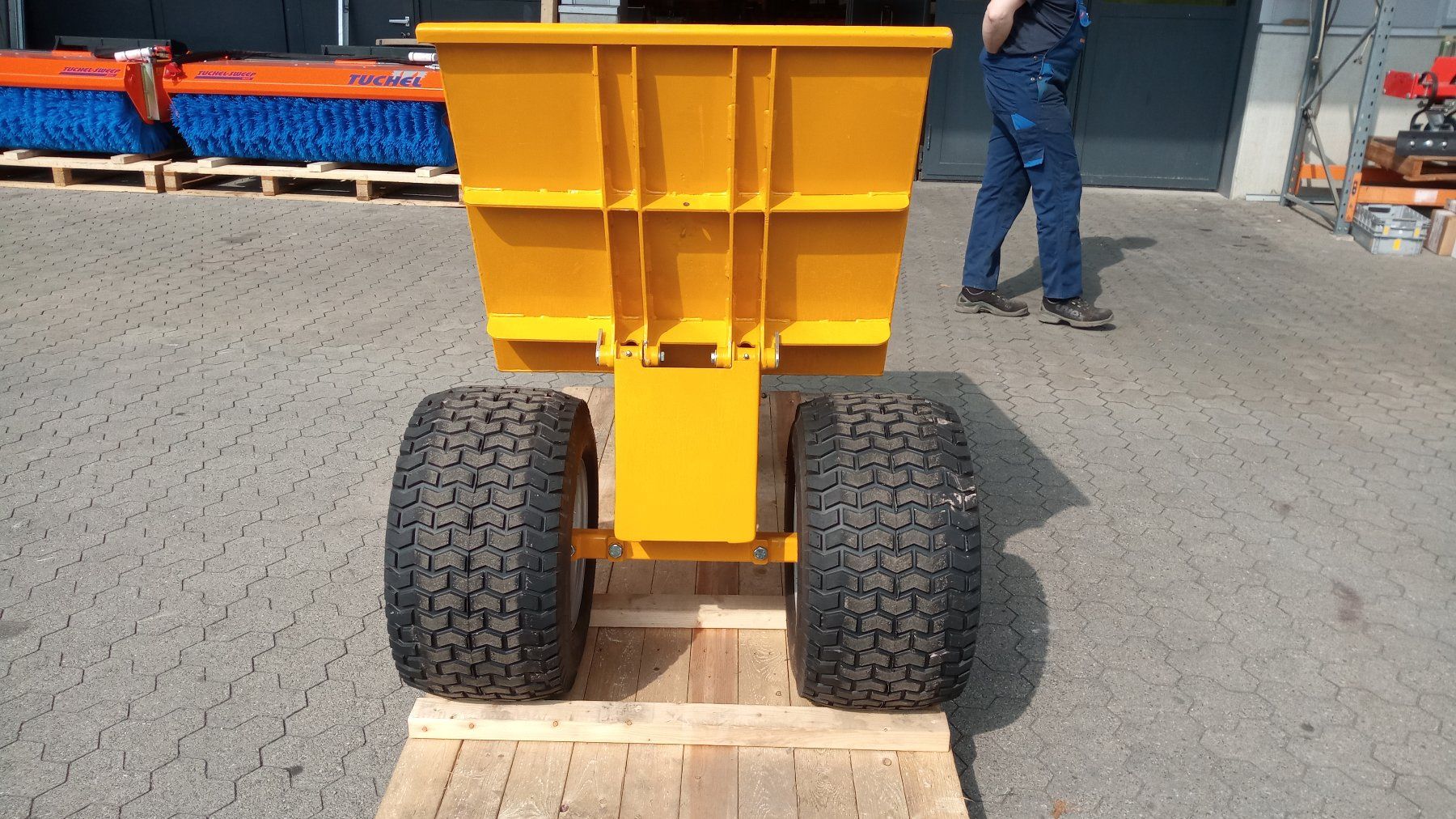 Camions-bennes: Kleiner hydraulischer Einachs-Kipper – D'occasion à Grosswangen par Psion007 2