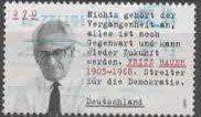 DEUTSCHLAND : Fritz Bauer 1903 - 1968    (34