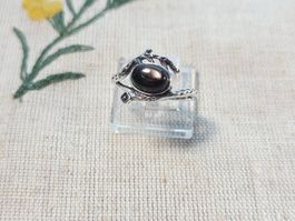 NEW - S925 Hypersthene Ring (Adjustable)