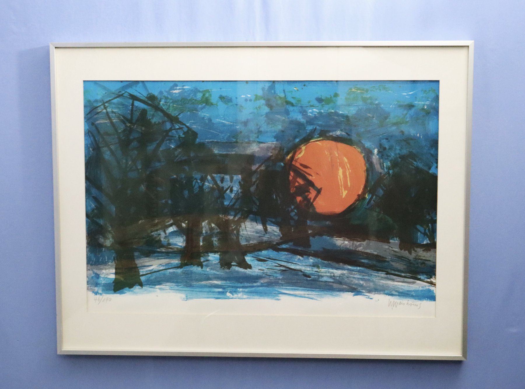 Grafiken & Lithographien: Werner Weisskönig 1907-1982, Lithographie handsigniert – Gebraucht aus Zug von Kunst-Fundgrube 5