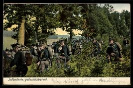 AK Gefechtsbereite schweizer Infanterie