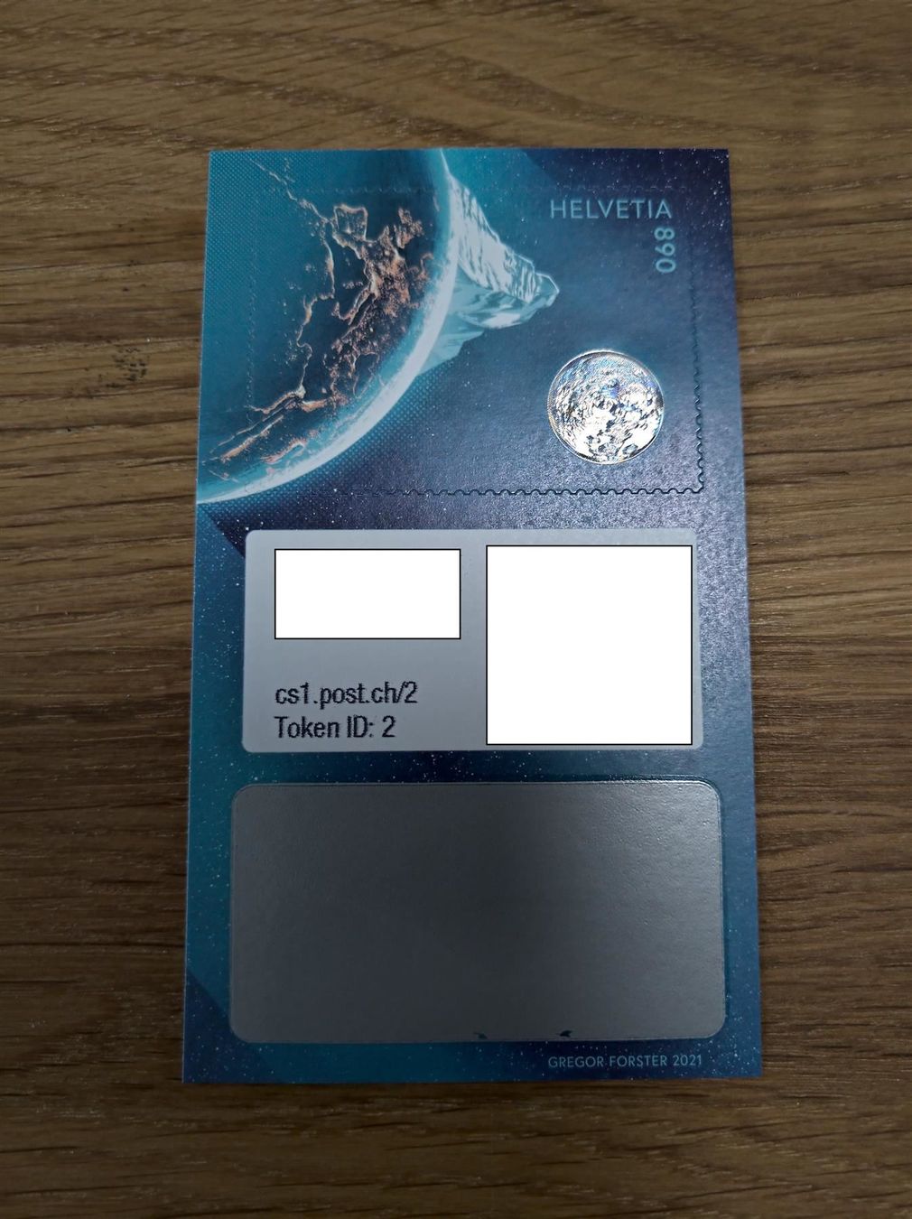 Tutti i francobolli: Swiss Crypto Stamp 1.0, ID2 Postfrisch – Nuovo (secondo la descrizione) da Rickenbach SO venduto da buyout