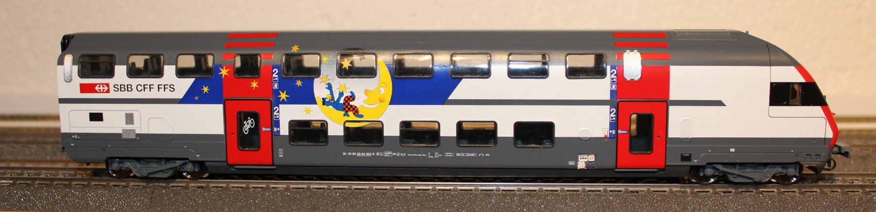 Hag Modelleisenbahnen: SBB IC 2000 Steuerwagen DS Globi – Gebraucht aus Baden von bahnkorn 1
