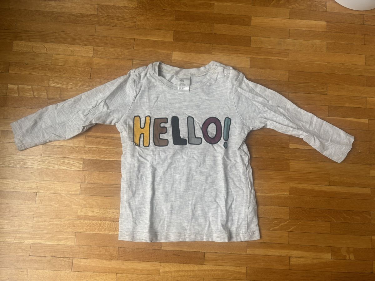 H&M Lotti di vestiti: Pack 2 shirts long H&M 9-12 mois – Usato da Chêne-Bougeries venduto da CeliaMate 3