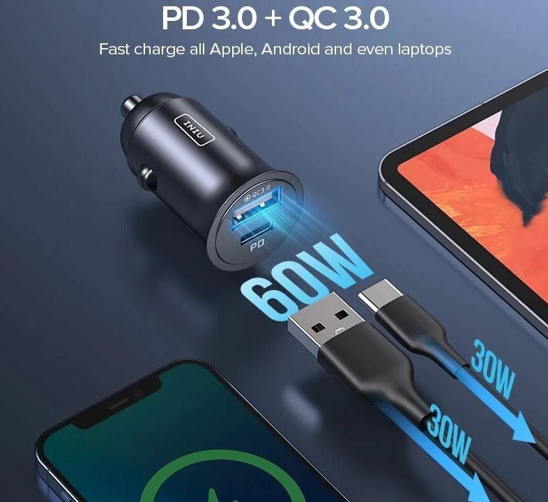 Apple Ladegeräte: Autoladegerät 5A Dual USB Schnellladung – Neu und originalverpackt aus Unterägeri von RmOnline 1