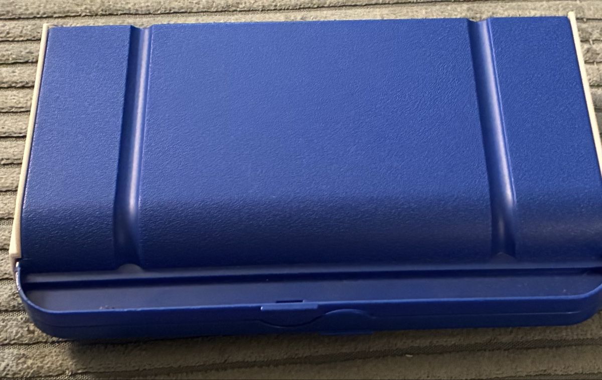 Spiele: Reisespiel Dame, Backgammon, blau, magnetisch – Neu (gemäss Beschreibung) aus Oberrüti von Jomaru 3