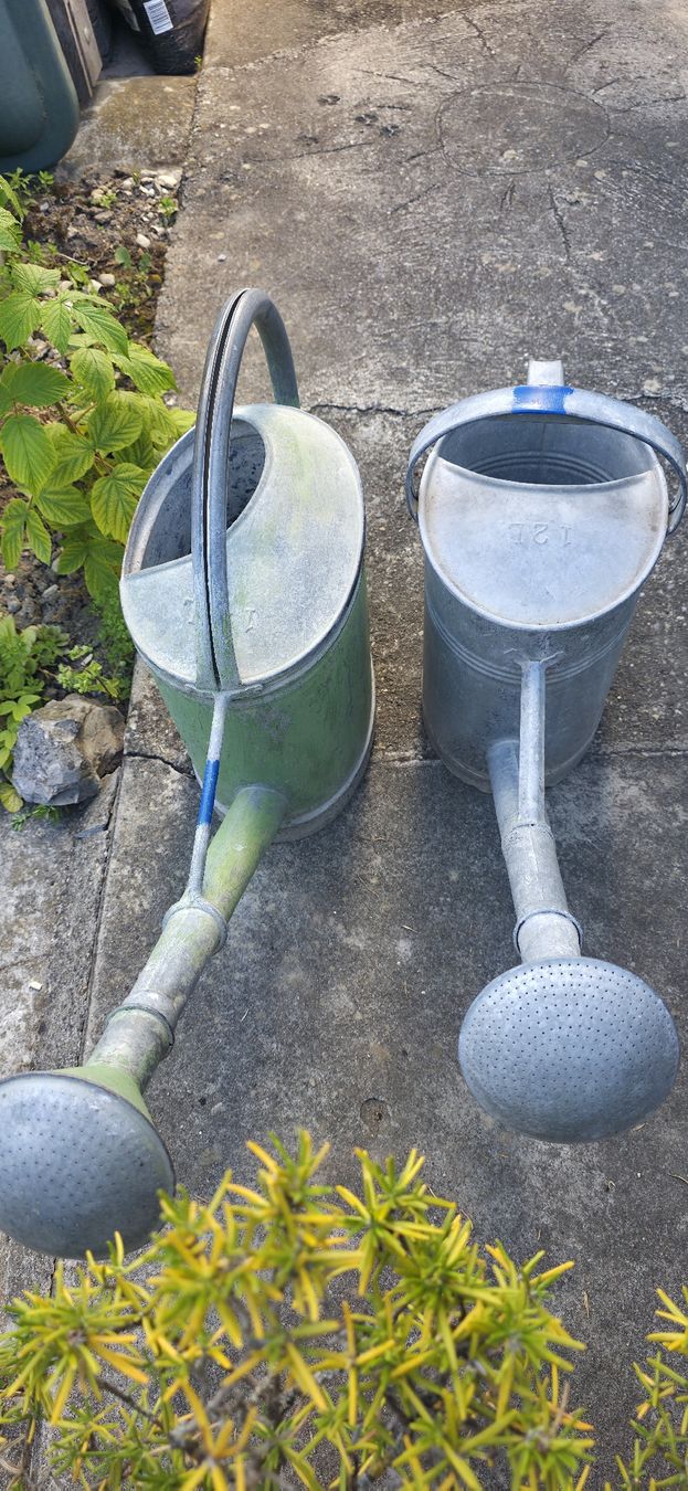 Annaffiatura & Irrigazione: Arrosoirs anciens 2 x  – Usato da Biel-Bienne venduto da GPM05 1