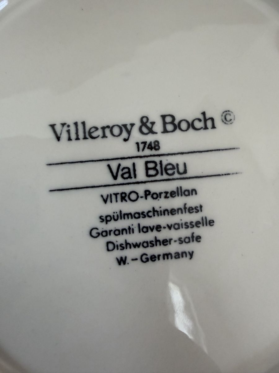Villeroy & Boch Set di piatti: Villeroy Boch Val Bleu Kaffeeset – Usato da Staufen venduto da Elina08 5