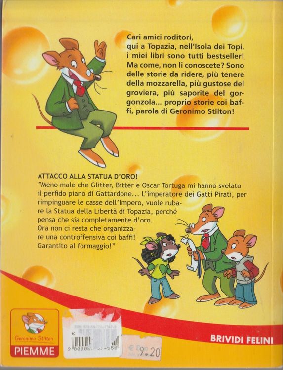 Attacco alla statua d'oro! - Geronimo Stilton. Storie da Ridere 58