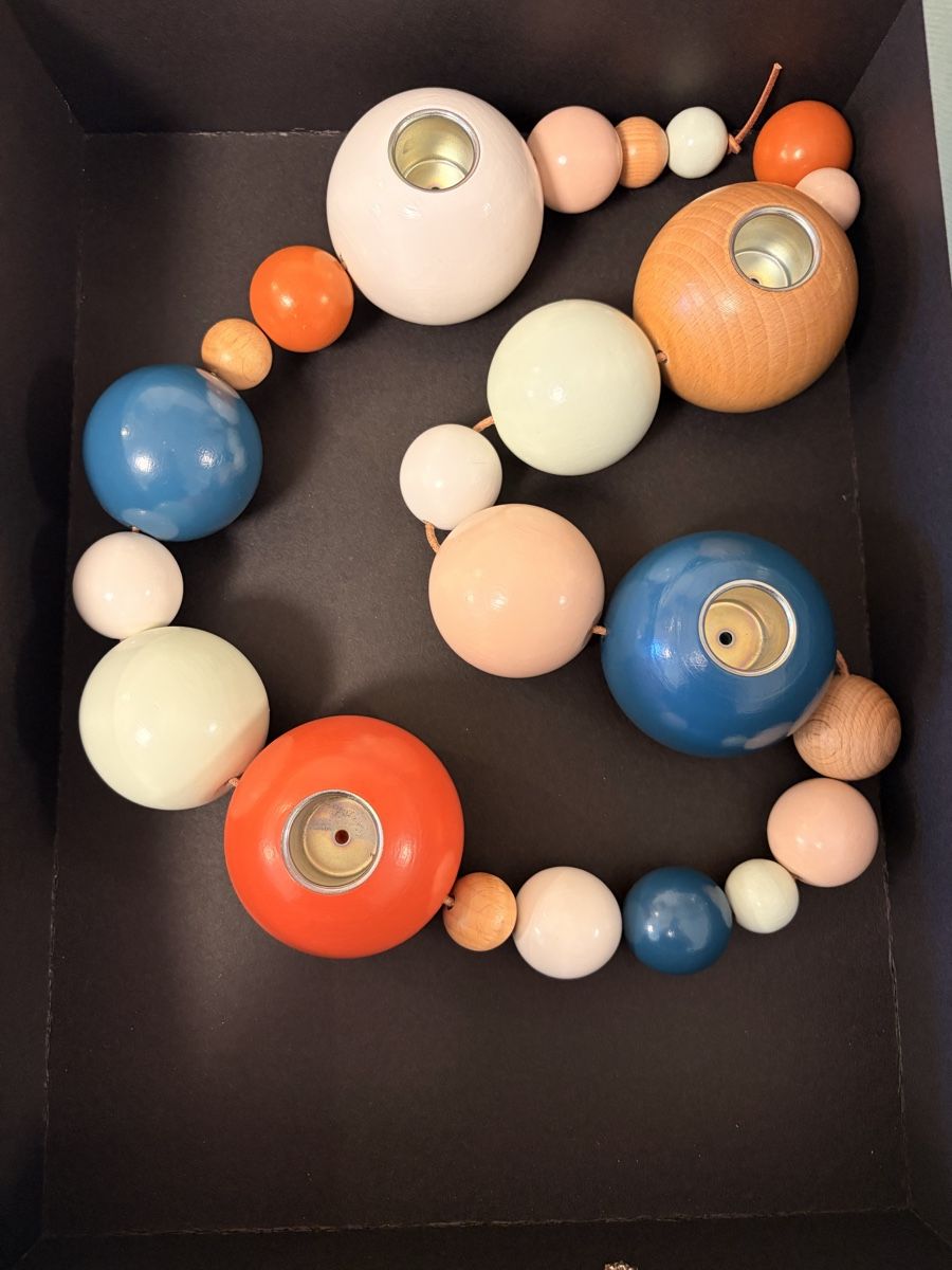 Ferm living Kerzenständer: Ferm Living, boules en bois – Gebraucht aus Payerne von chado1234 3