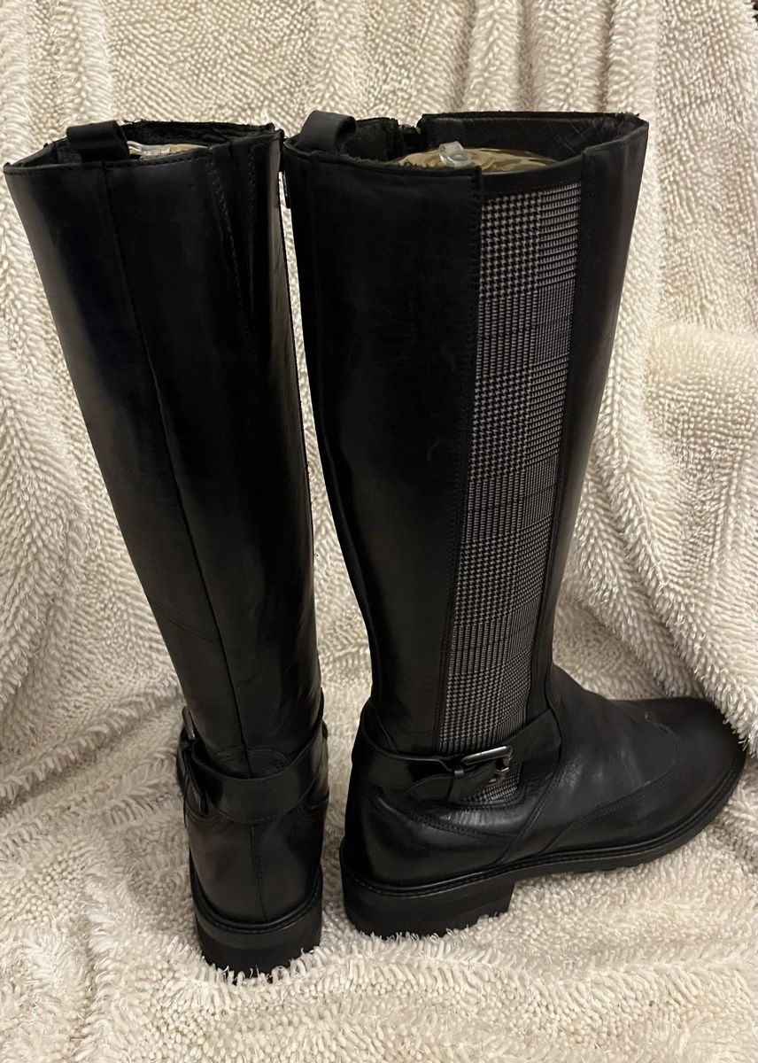 Damenschuhe: Edle Echtleder Damen Stiefel Gr 37 neu – Gebraucht aus Arboldswil von Sonnenelfe 3